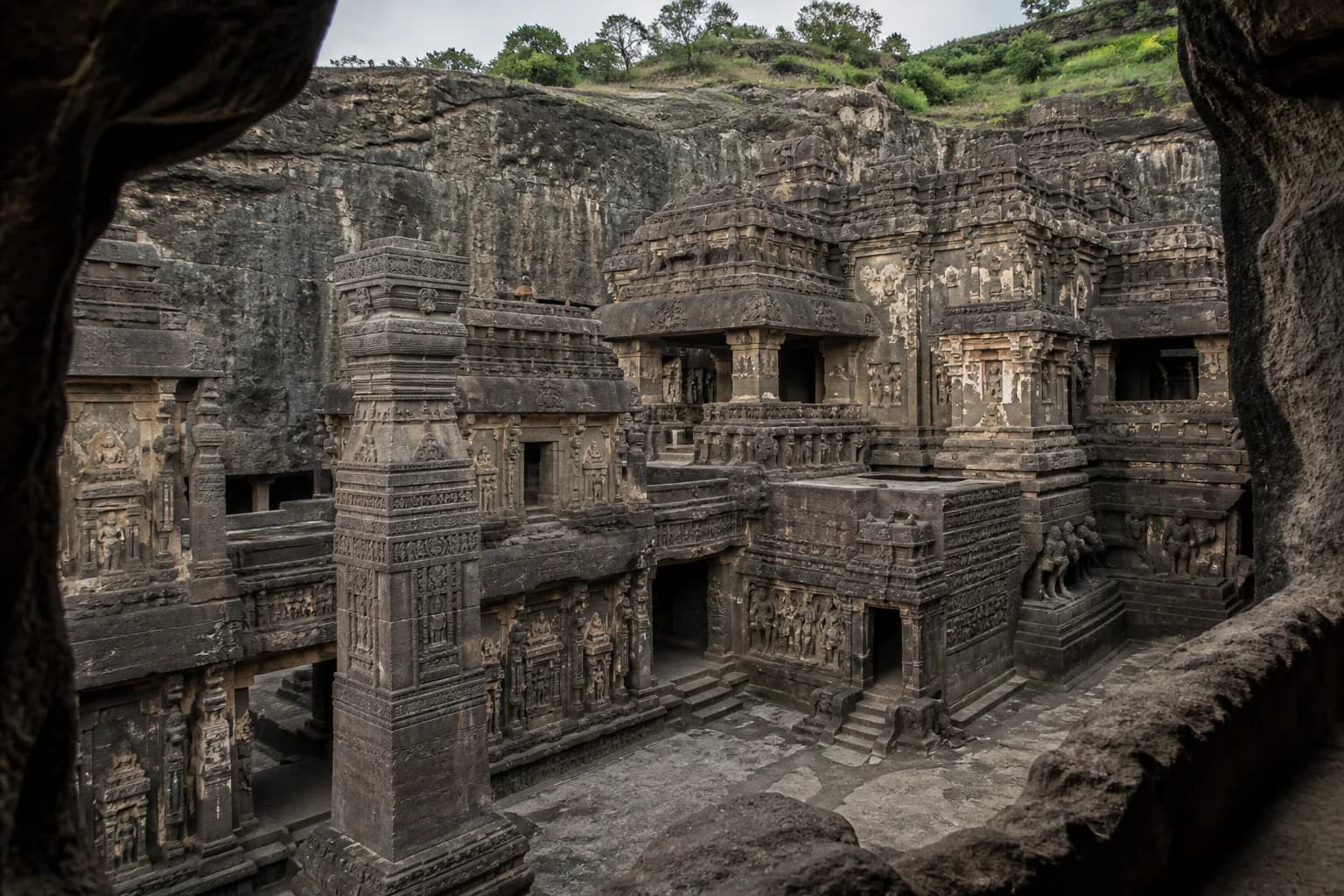 Ellora caves in Maharashtra